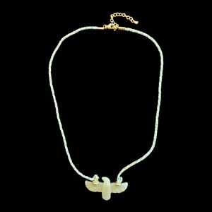 NWT - Amazing Aventurine Phoenix Necklace